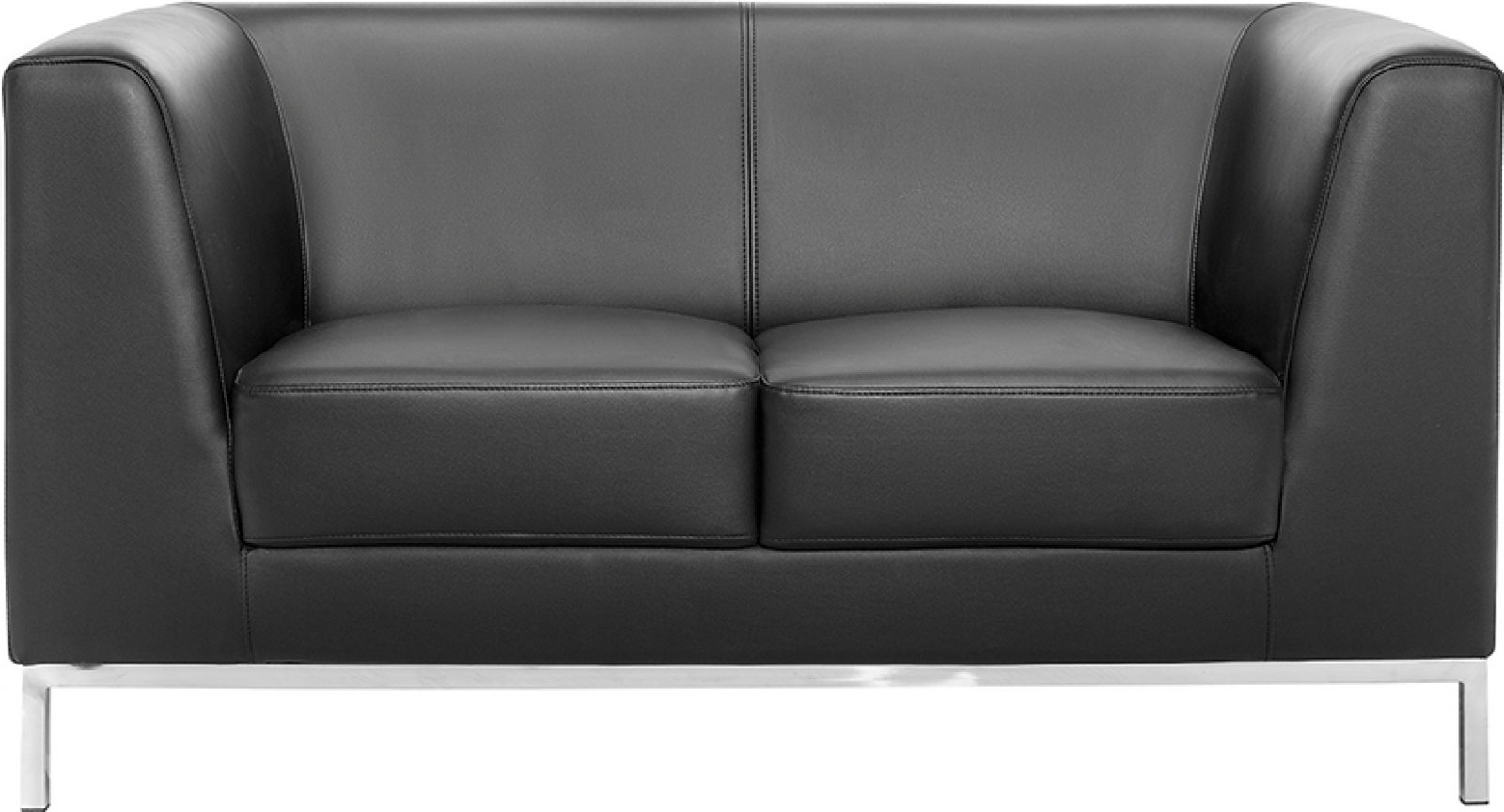 Двухместный диван President черного цвета в аренду