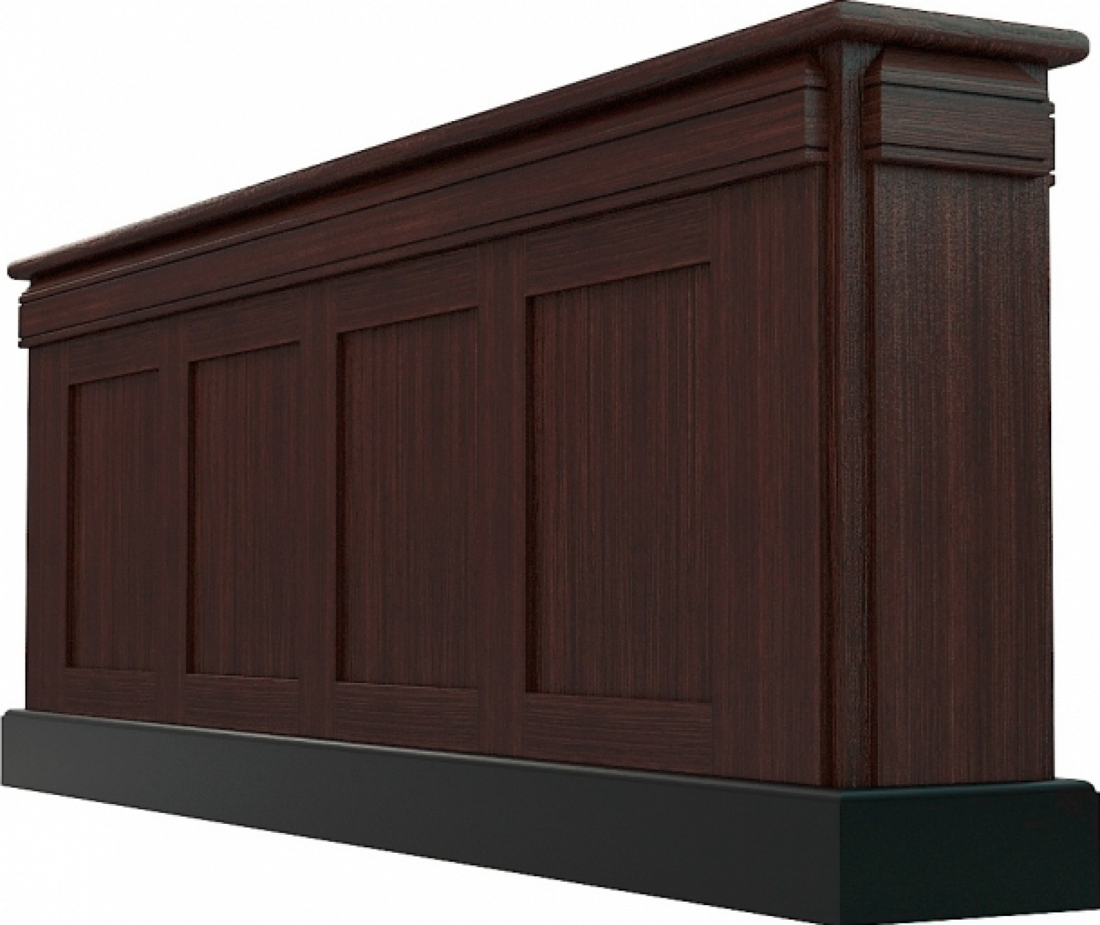 Барная стойка Dubrowski Slim коричневого цвета в аренду