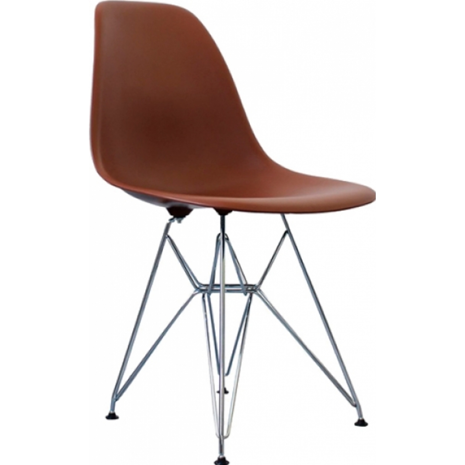 Стул Eames коричневого цвета в аренду