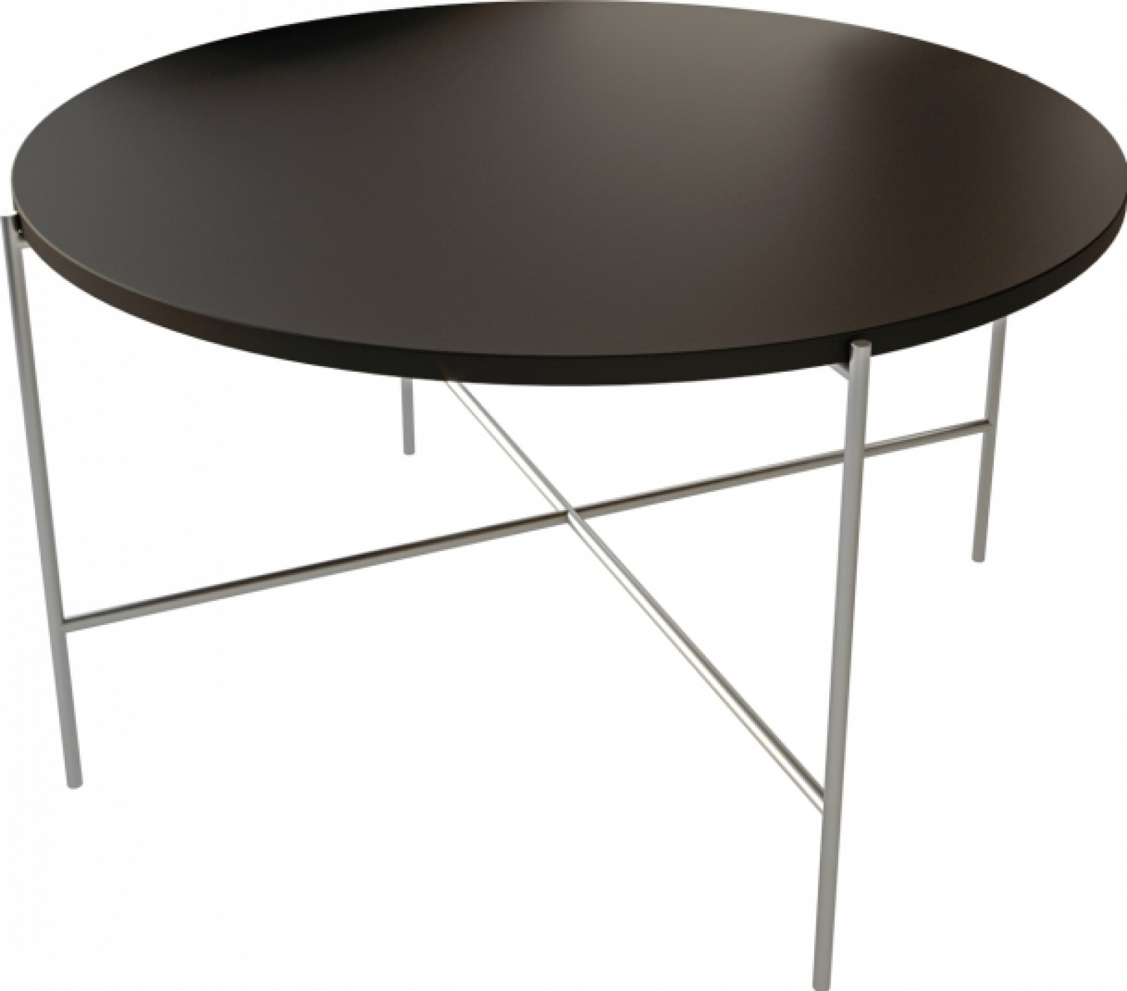 Журнальный стол Round черного цвета в аренду