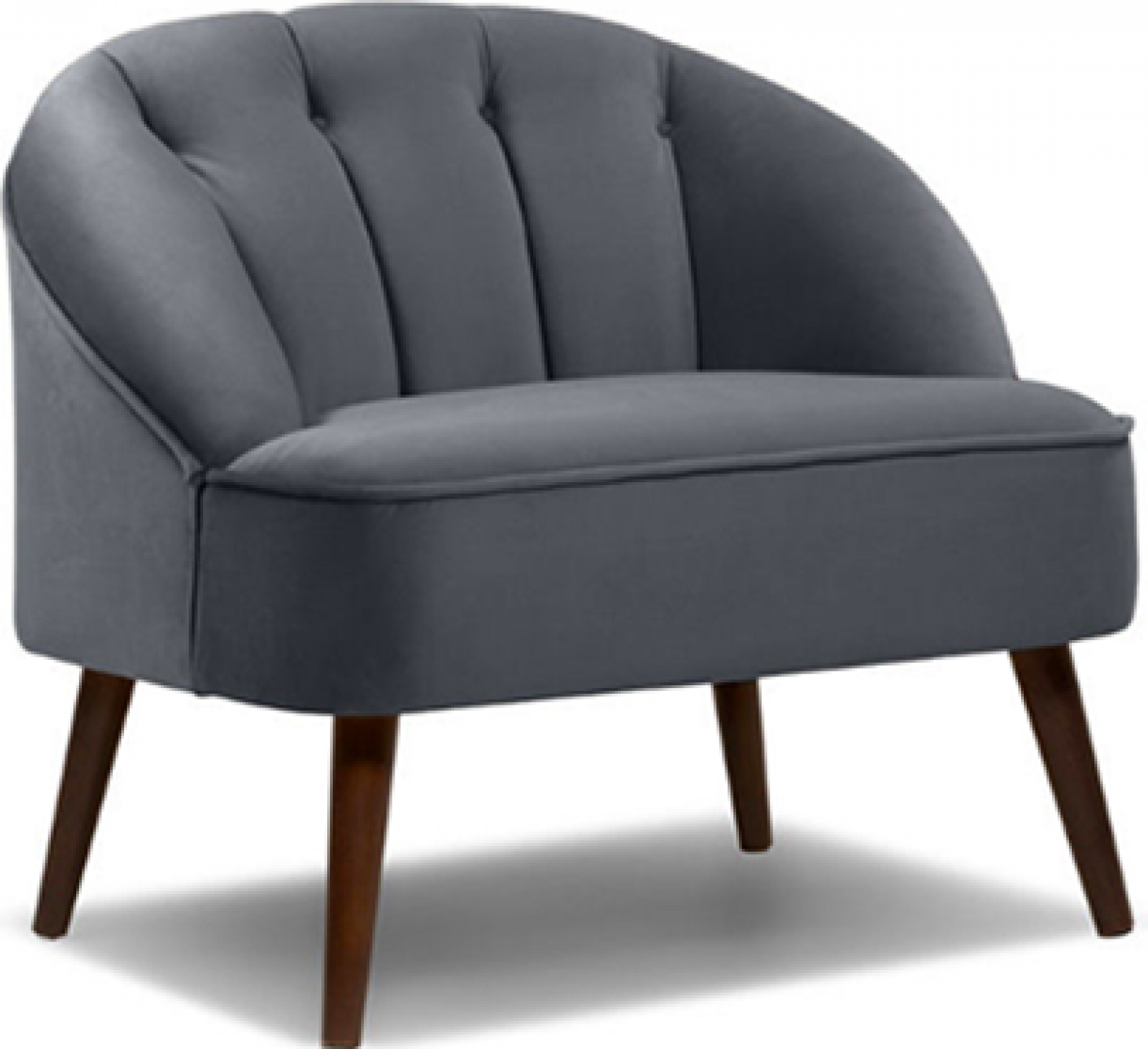 Кресло Caprice серого цвета в аренду