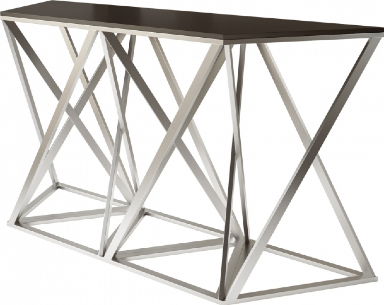 Консоль Set 5 серебристого цвета в аренду