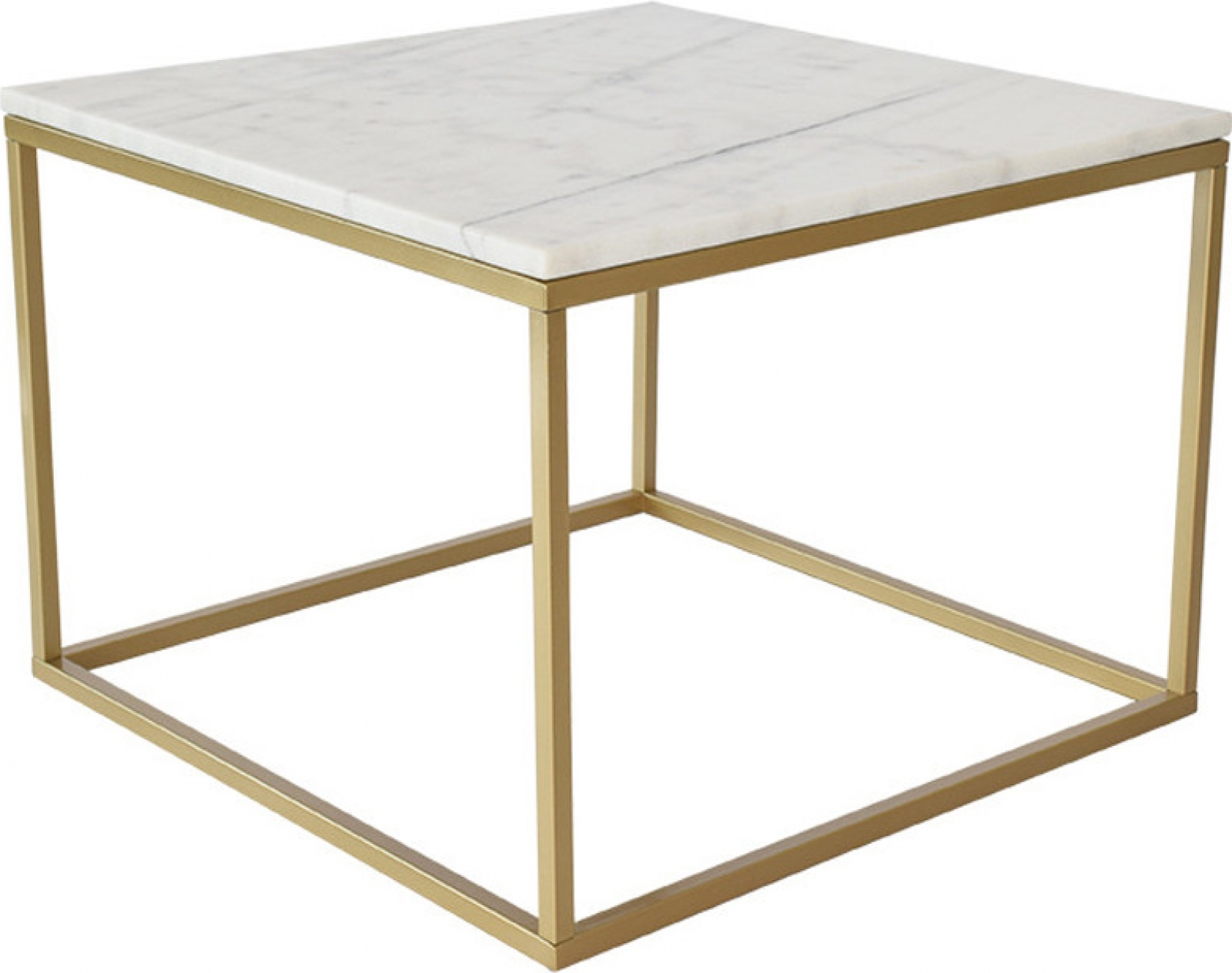 Журнальный стол Marble белого цвета в аренду