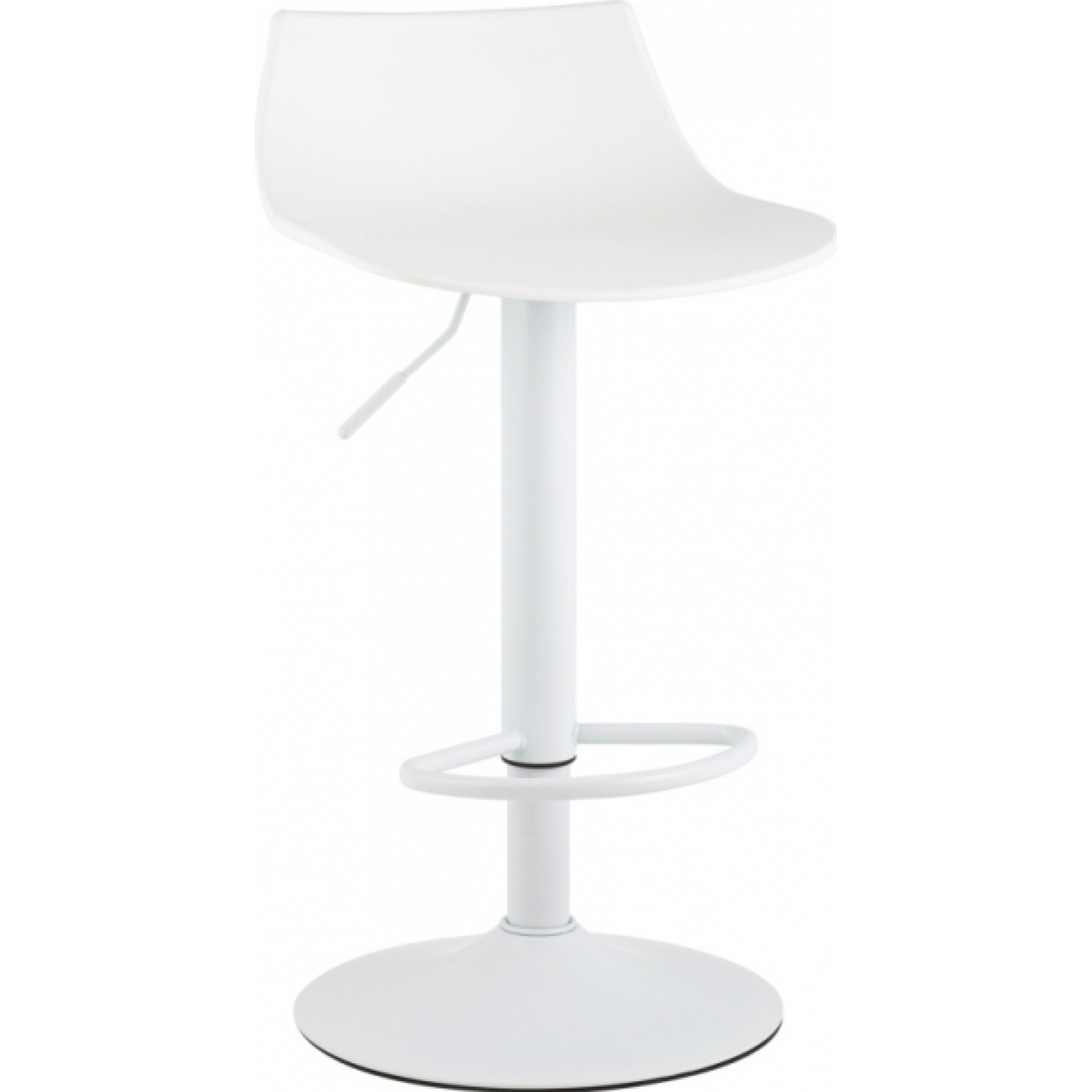 Барный стул Джин белого цвета в аренду