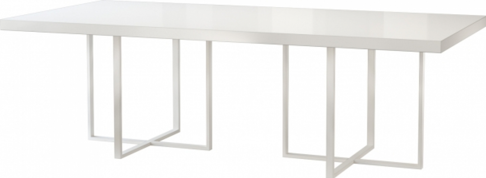 Стол Redmond белого цвета в аренду