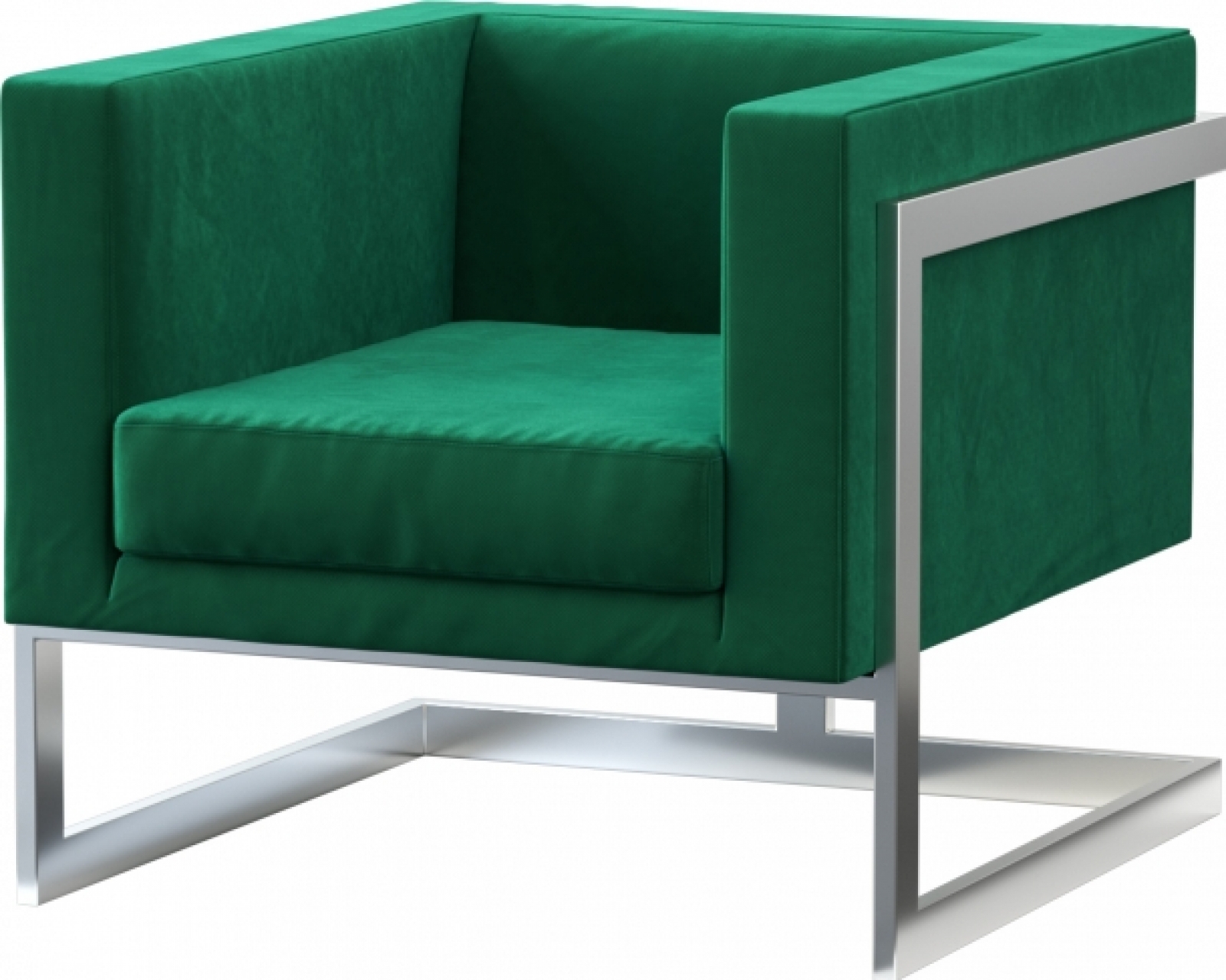 Кресло Andrian зеленого цвета в аренду