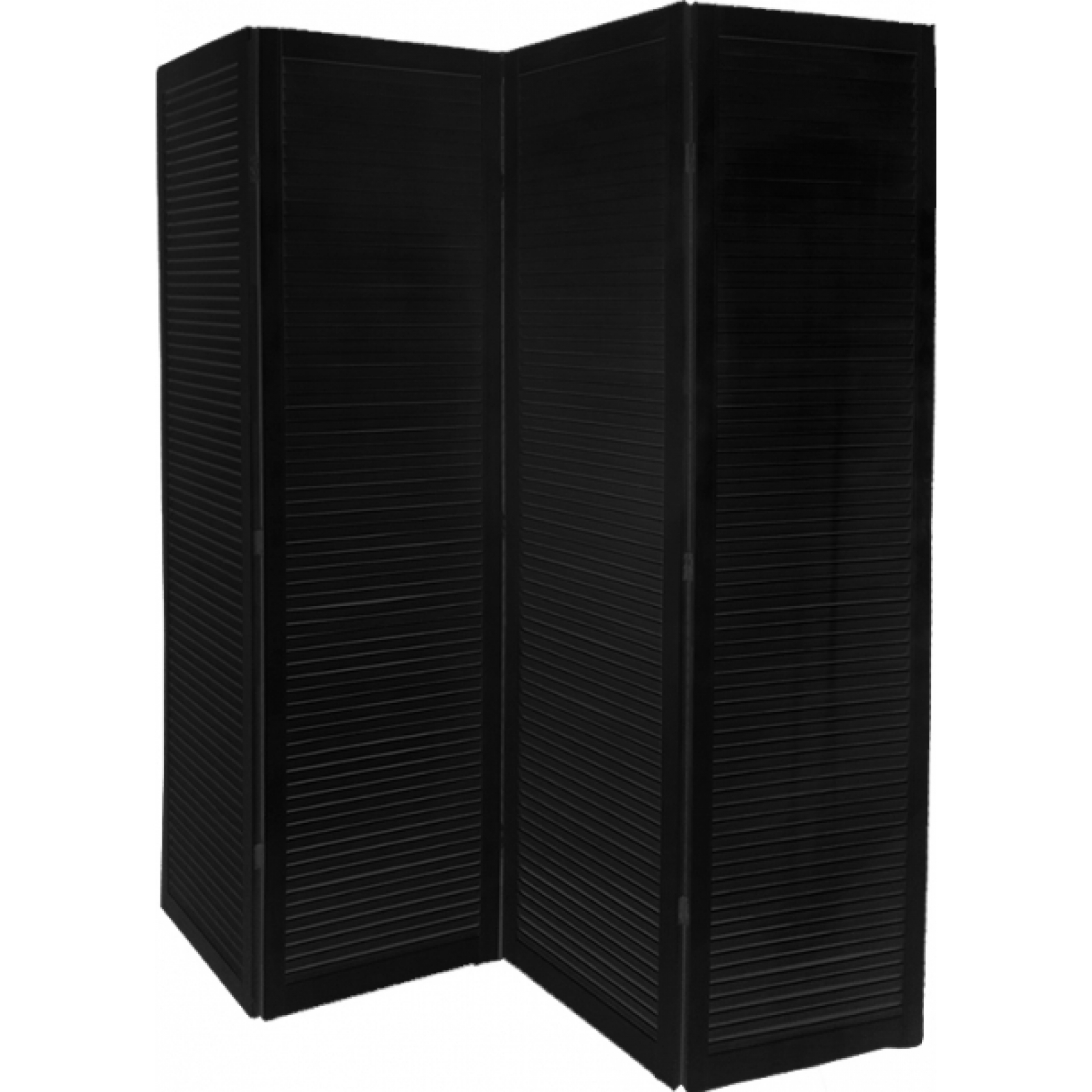 Ширма Fold черного цвета в аренду