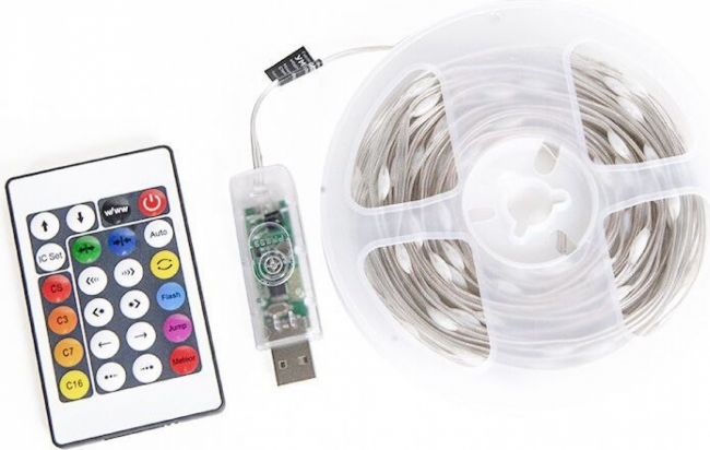 Светодиодная гирлянда 10 метров с пультом