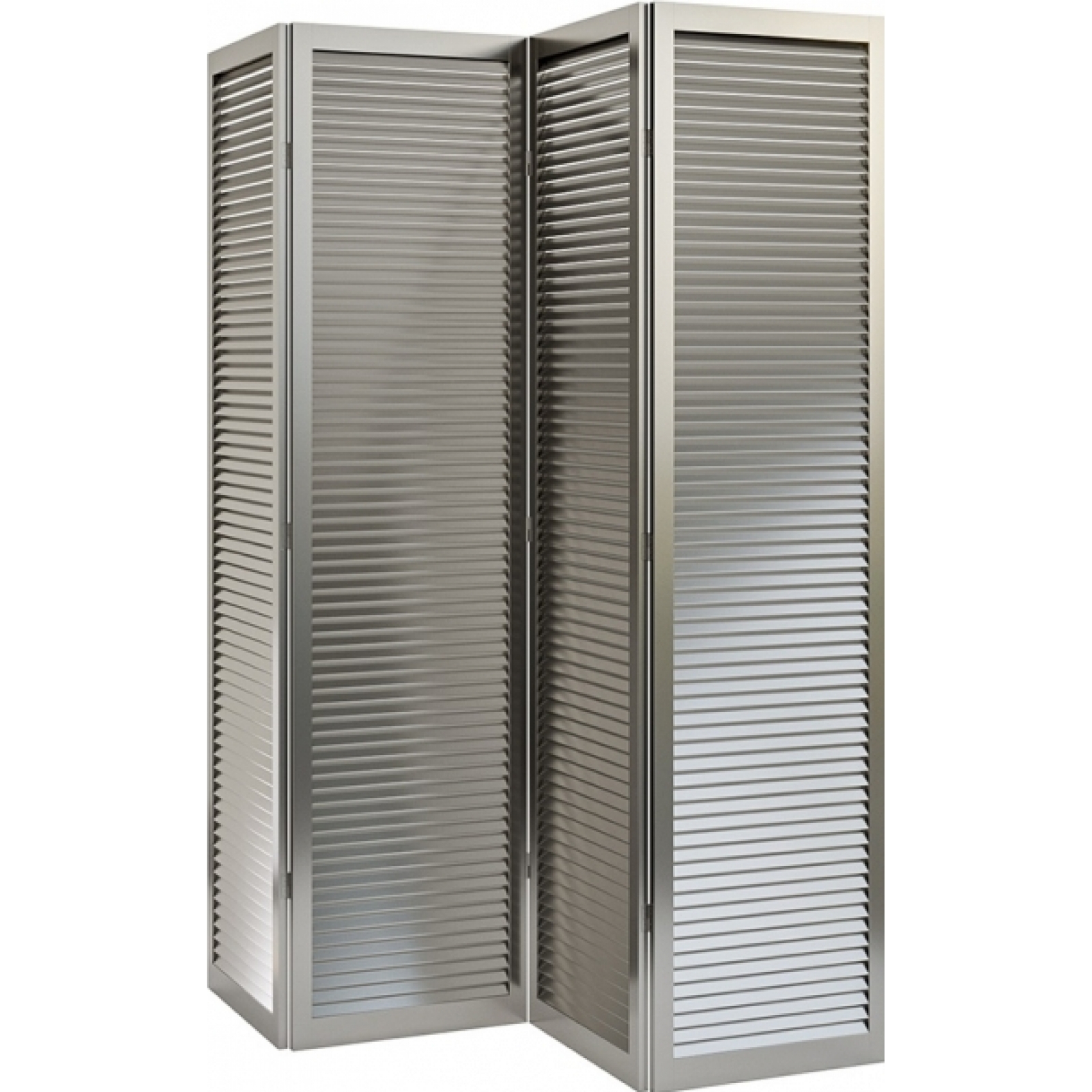 Ширма Fold серебристого цвета в аренду