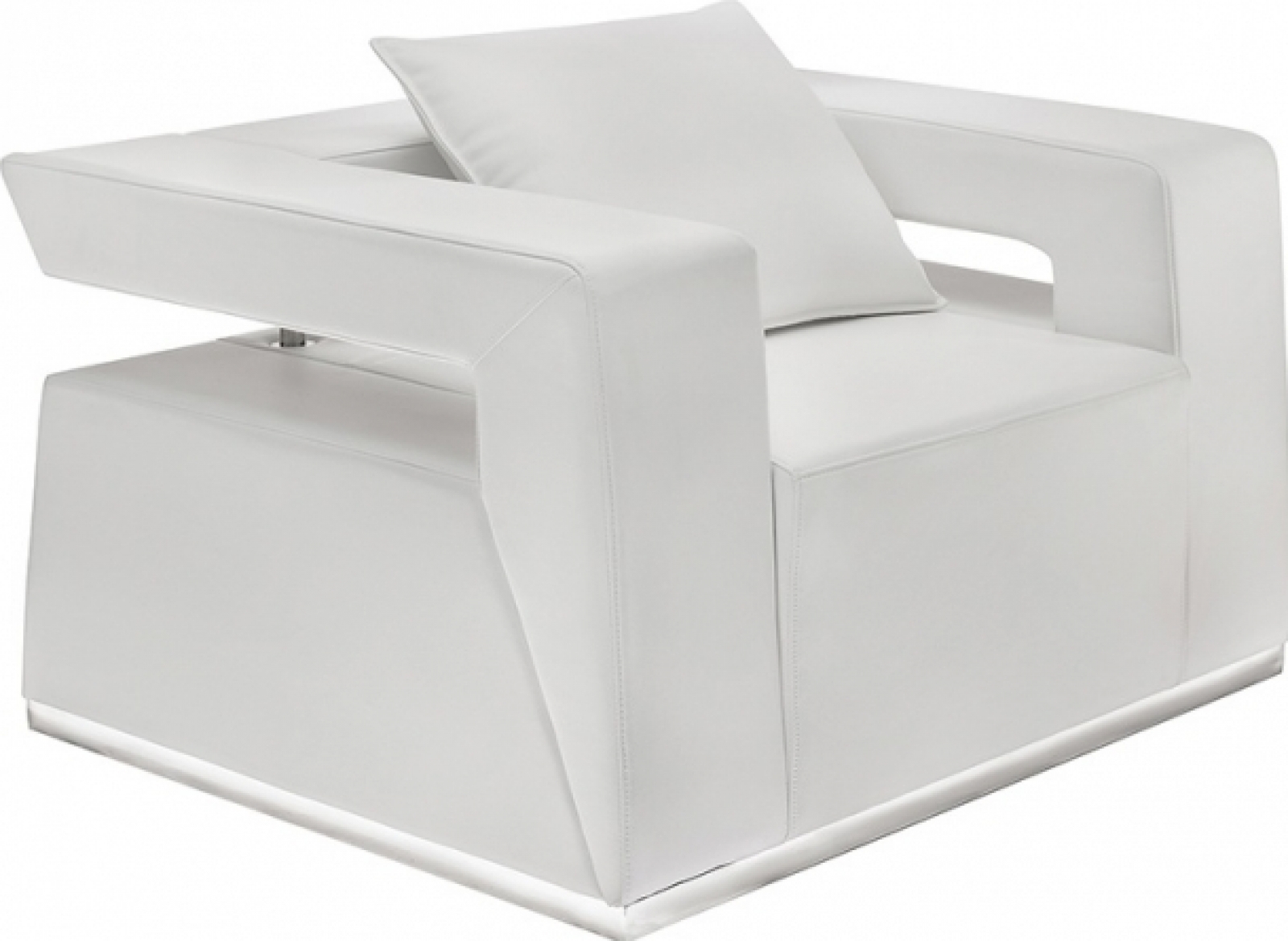 Кресло Hi-Tech белого цвета в аренду