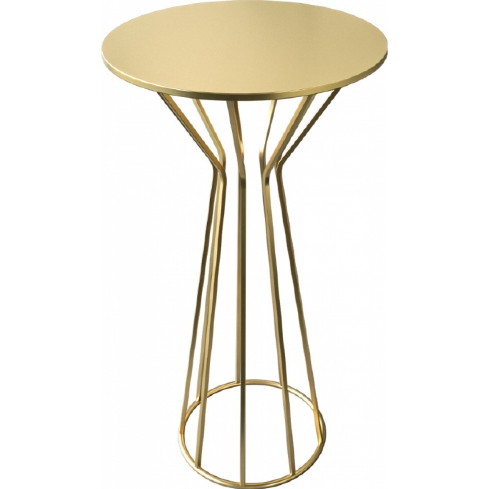 Барный стол Golden Pleasure золотистого цвета в аренду