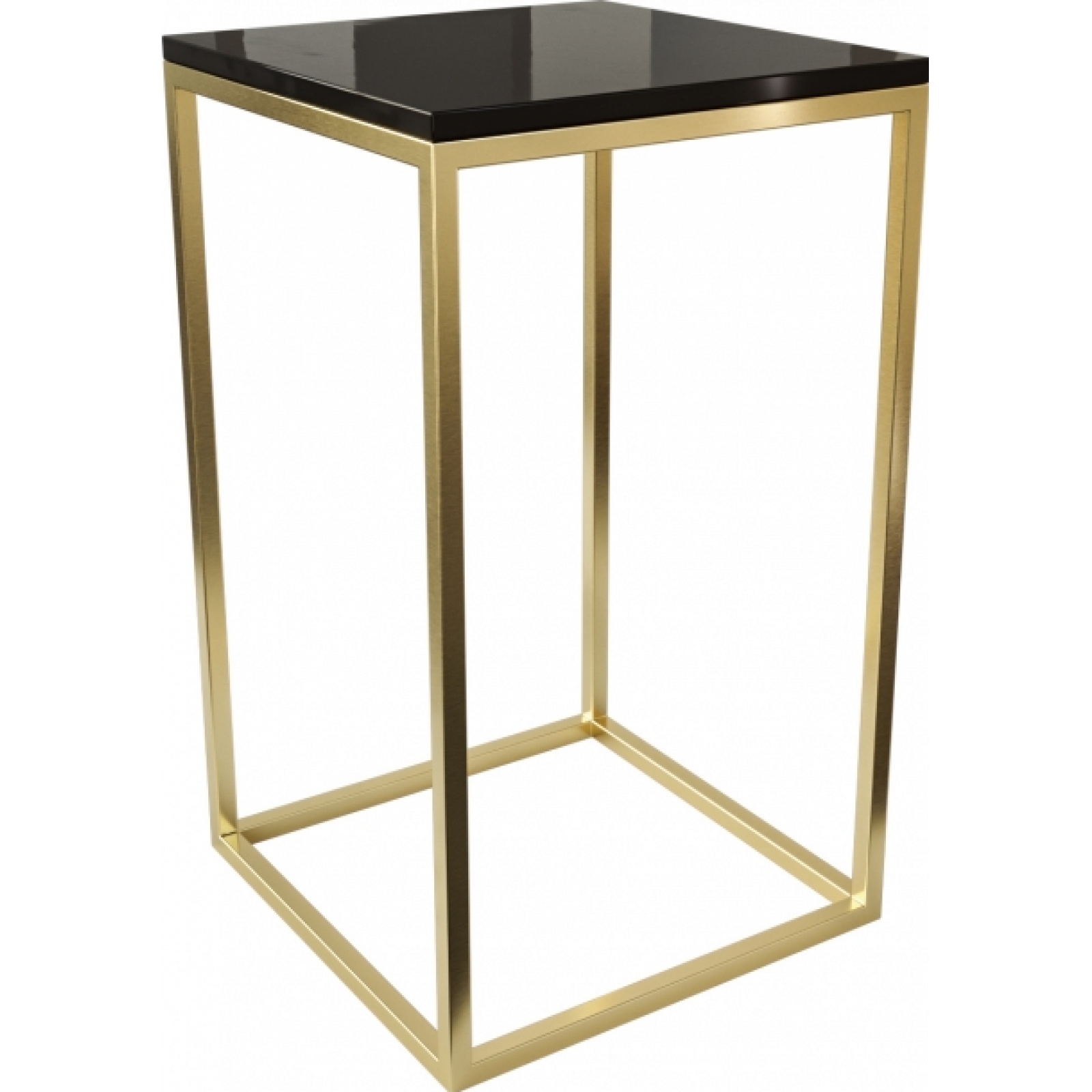 Стол-консоль золотистого цвета в аренду