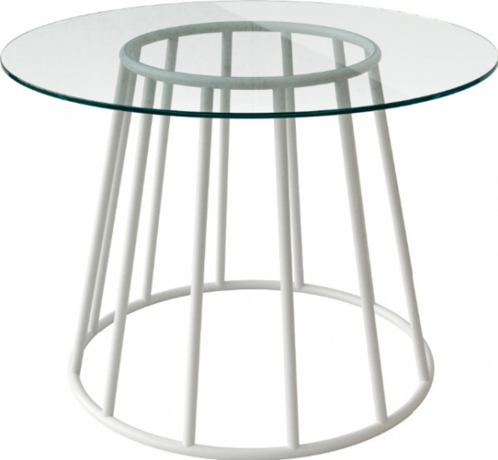 Журнальный стол Carosello белого цвета в аренду